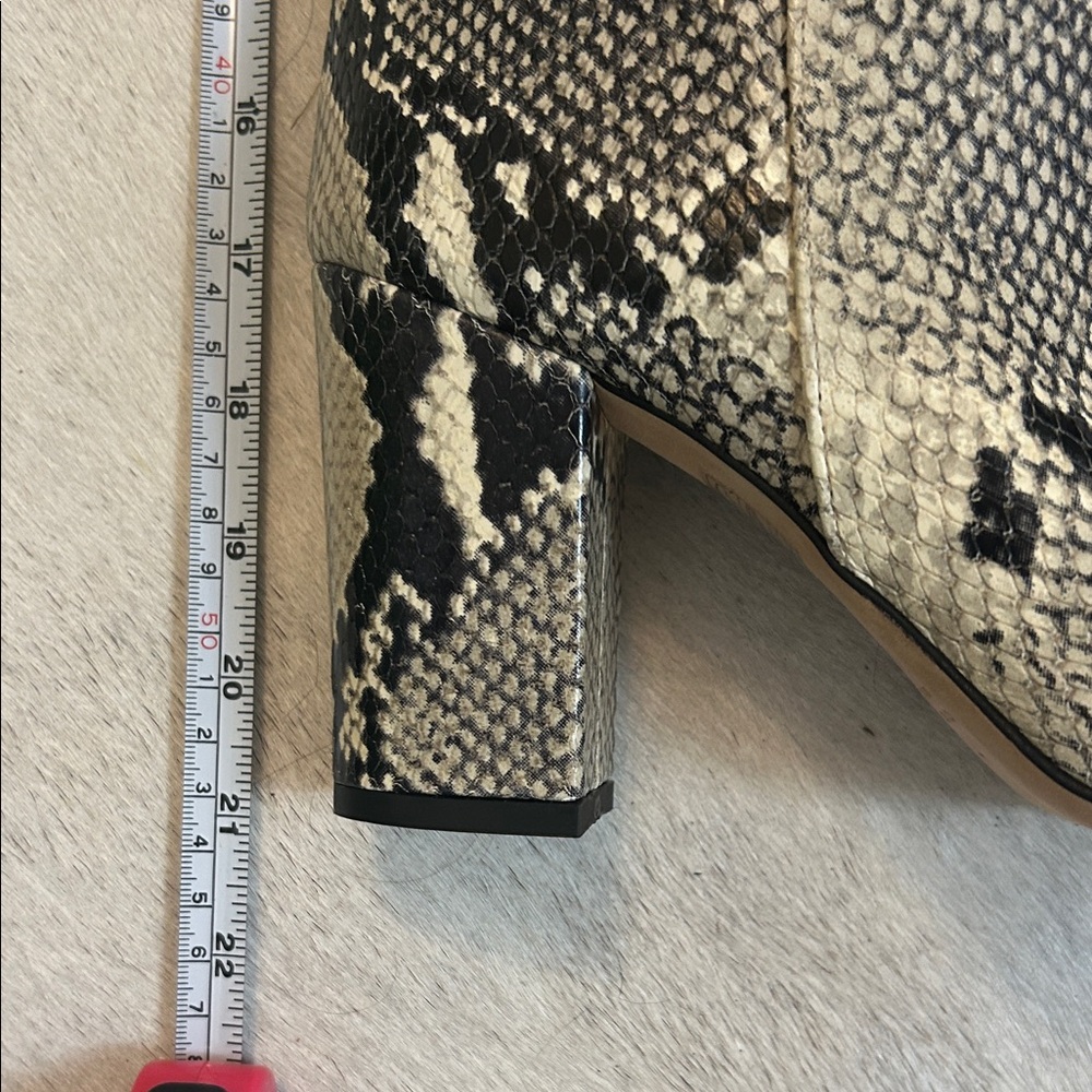 Paris Texas Snakeskin Python Pattern Knee-High Bo… - image 6
